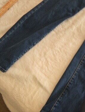 GAP Boys Stretch Straight Size 14 Jeans in Dark Blue Denim